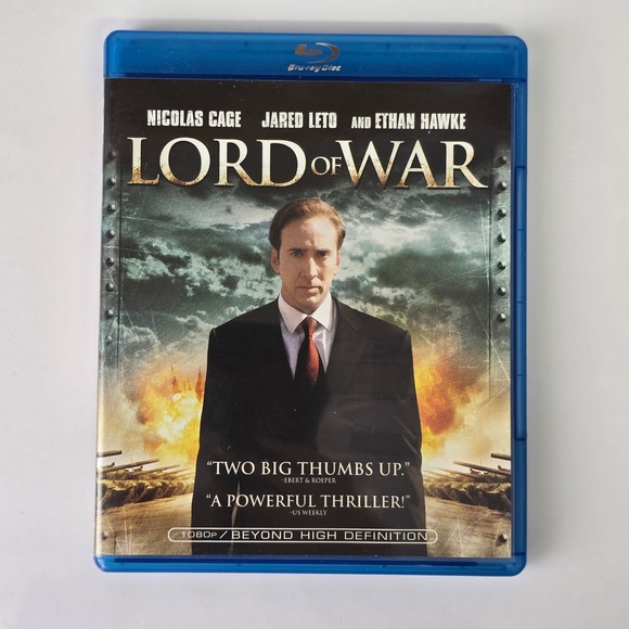 Lionsgate Other - Lord of War Blu-ray Nicolas Cage Jared Leto Action Drama Movie Lionsgate